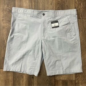 Eddie Bauer Voyager Flex Classic Fit Chino Shorts Men’s Size 40 Gray Blusmoke